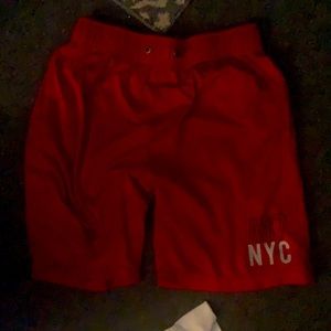 Aeropostale shorts red (worn once)
